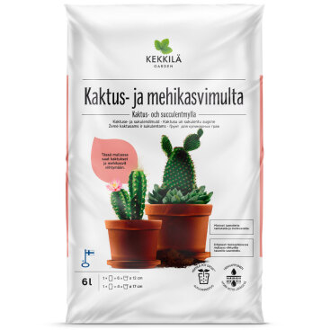Kaktuse- ja sukulendimuld 6L (336tk)