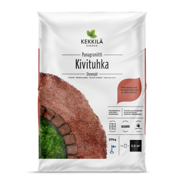 Kivituhk, graniitpunane (20kg) 56tk