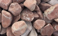 Looduslik dekoratiivkivi Punane 20/30 või 30/60 1000kg bigbag