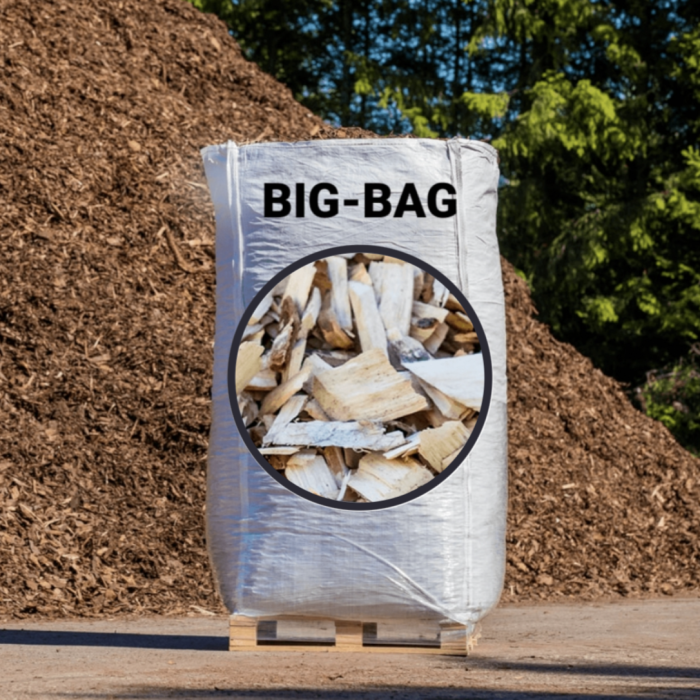 Lehtpuuhake 20-50 mm (kask) 2m³ Big-Bag